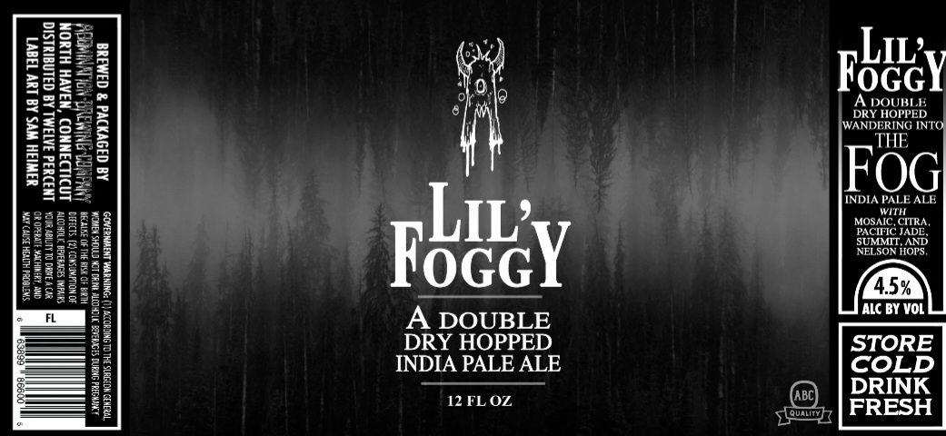 Abomination Lil&#39; Foggy Session Hazy IPA 4pk Can