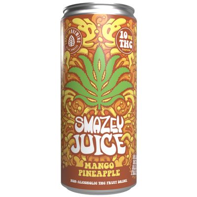 Lupulin Smazey Juice Mango Pineapple THC (10MG) 4pk Can