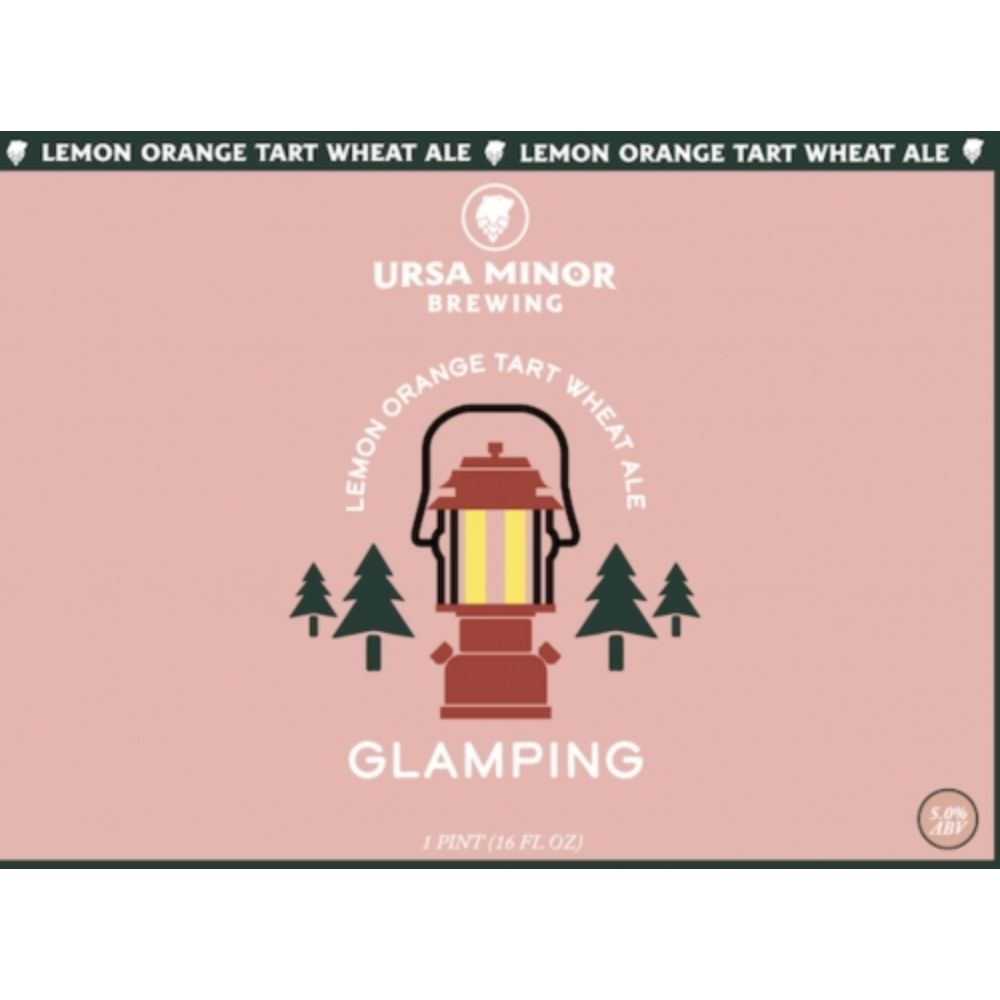 Ursa Minor Glamping Lemon Orange Shandy 4pk Can