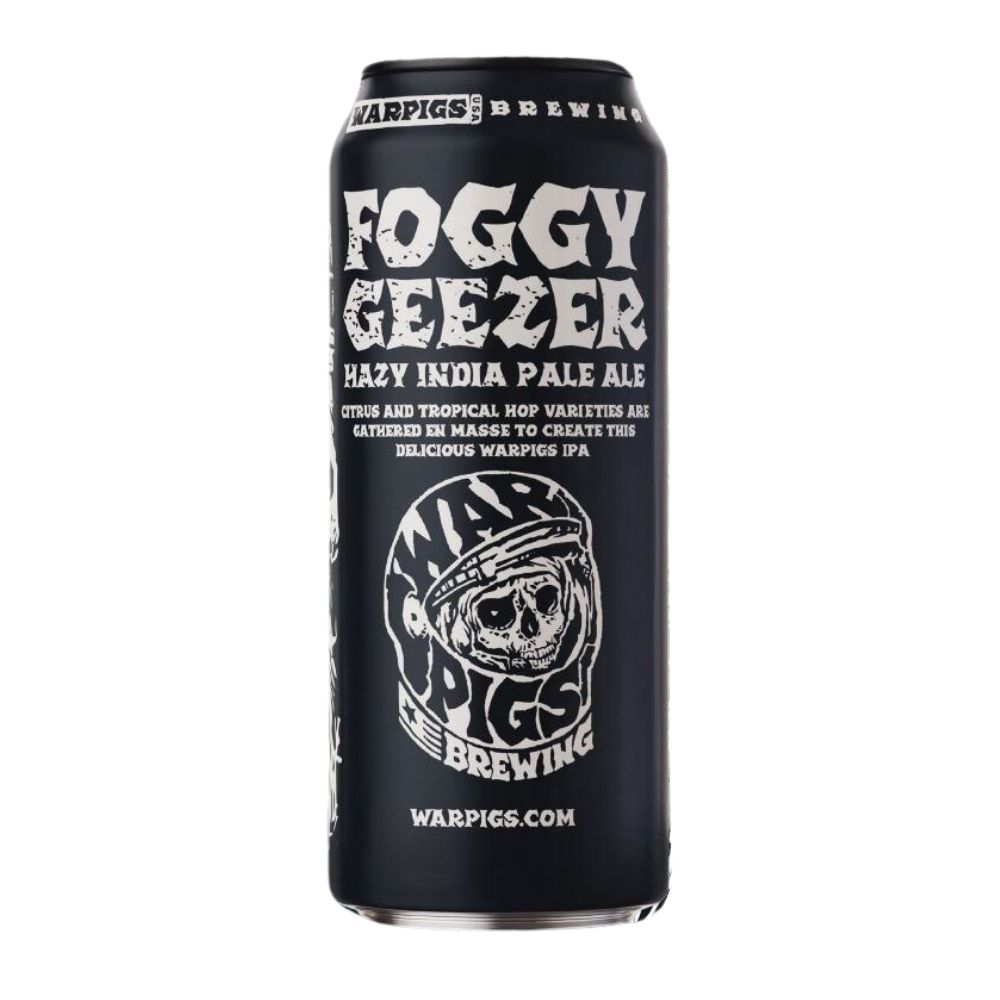 Warpigs Foggy Geezer IPA 19.2oz Can