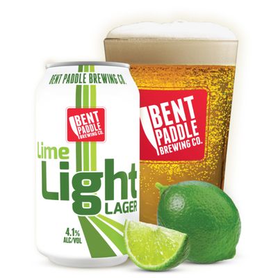 Bent Paddle Lime Light Lager 12pk Can