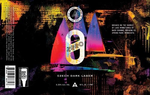 Back Channel Zero Czech Dark Lager 4pk Can
