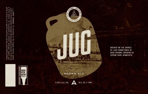 Back Channel Jug Brown Ale 4pk Can