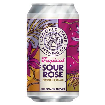 Crooked Stave Tropical Sour Rose Ale 6pk Can