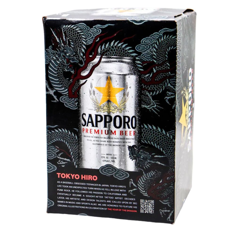 Sapporo 6pk Cans