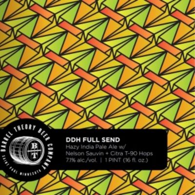 Barrel Theory DDH Full Send Hazy IPA 4pk Can