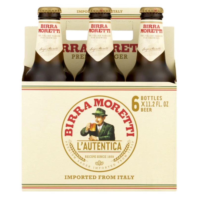 Birra Moretti Lager 6pk