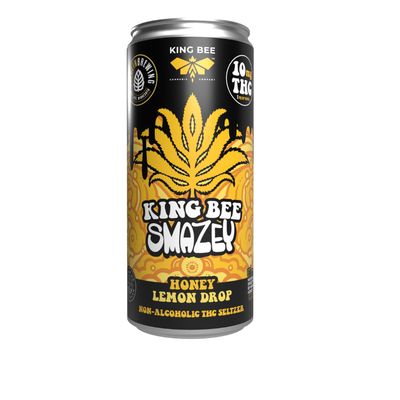 Lupulin King Bee Smazey Honey Lemon Drop THC (10mg) 4pk Can