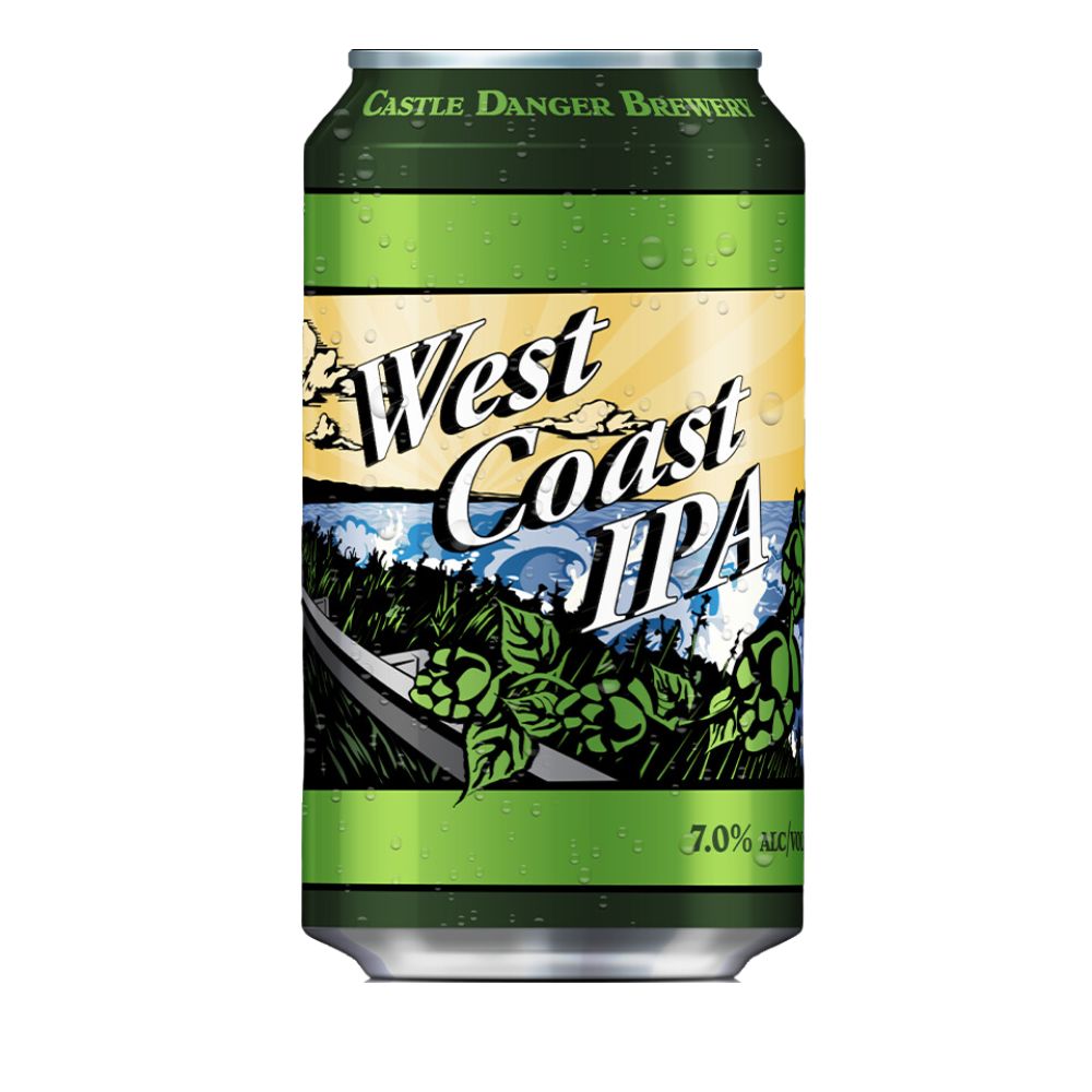 Castle Danger West Coast IPA 6pk Can