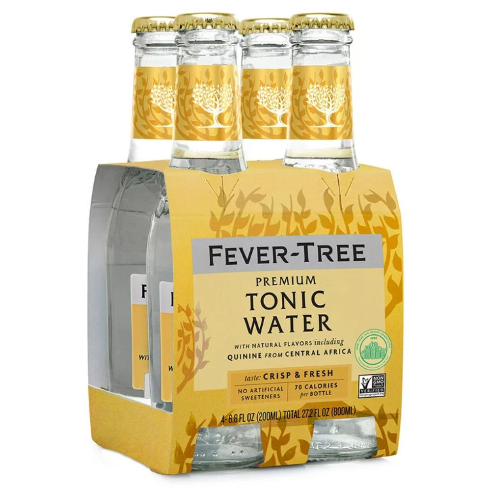 Fever Tree Premium Tonic Water 4pk Bottles