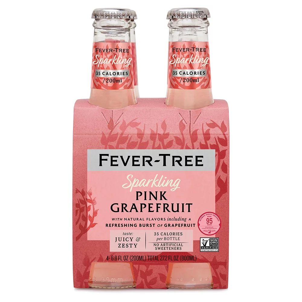 Fever Tree Pink Grapefruit 4pk Bottles