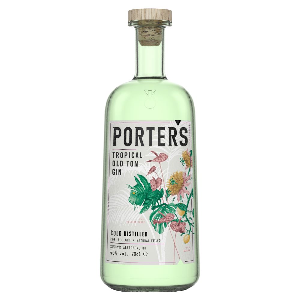 [700ML] Porter&#39;s Tropical Old Tom Gin