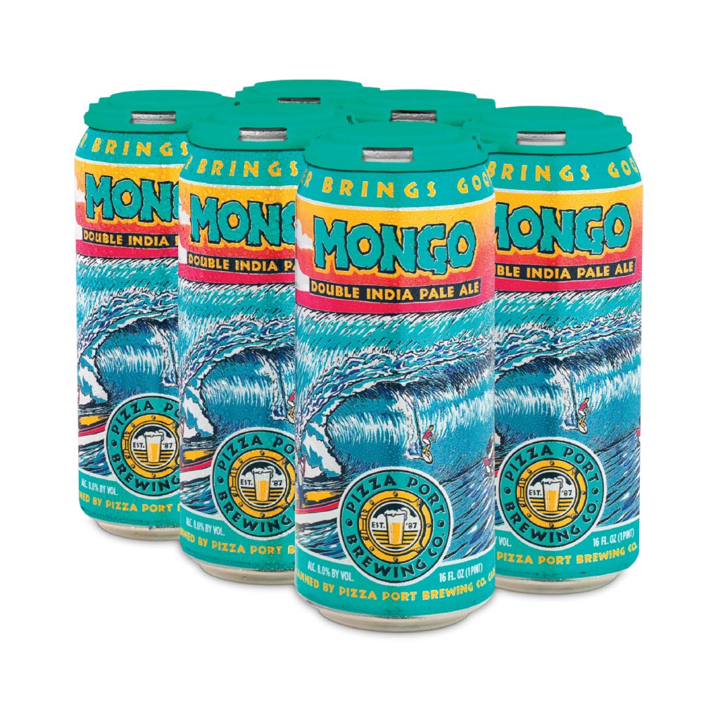 Pizza Port Mongo West Coast DIPA 6pk Can