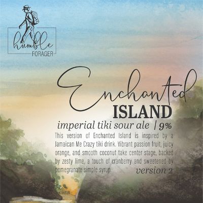 Humble Forager Enchanted Island v2 Jamaican Punch Sour 4pk Can