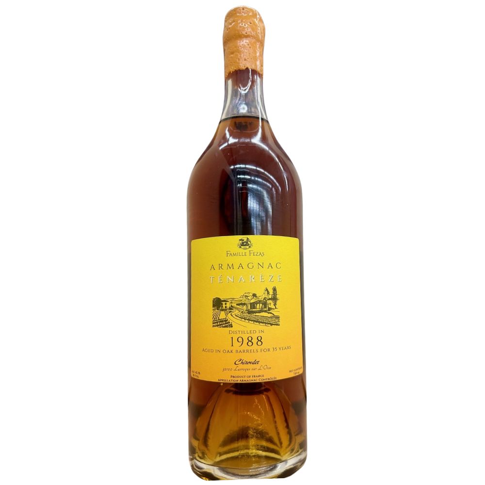 Famille Fezas Ténarèze Single Barrel Armagnac 1988