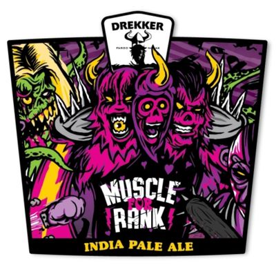 Drekker Muscle For Rank IPA 4pk Can