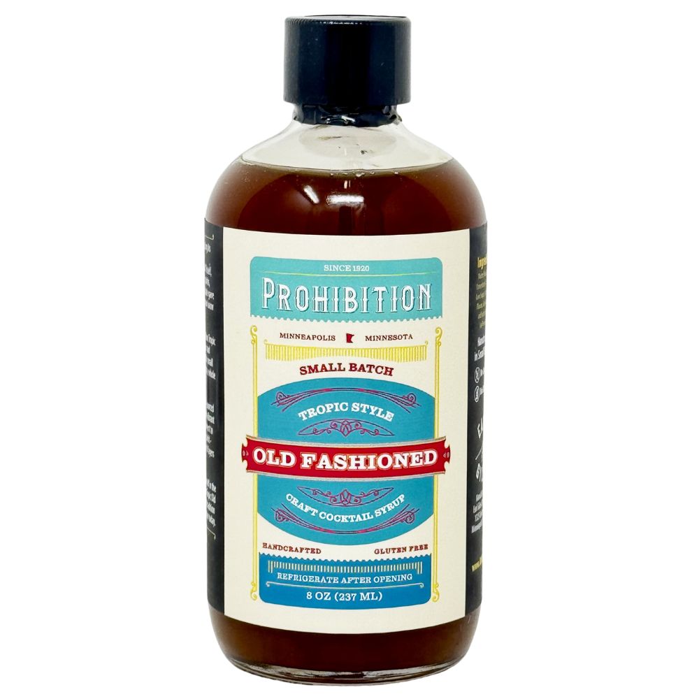[8oz] Prohibition Tropic-Style Old Fashioned Syrup