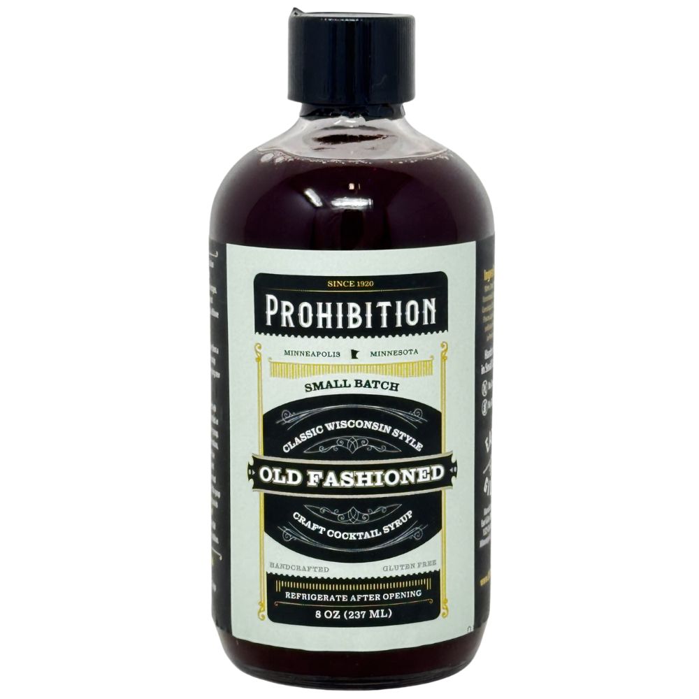 [8oz] Prohibition Wisconsin-Style Old Fashioned Syrup