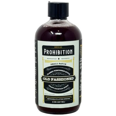 [8oz] Prohibition Wisconsin-Style Old Fashioned Syrup