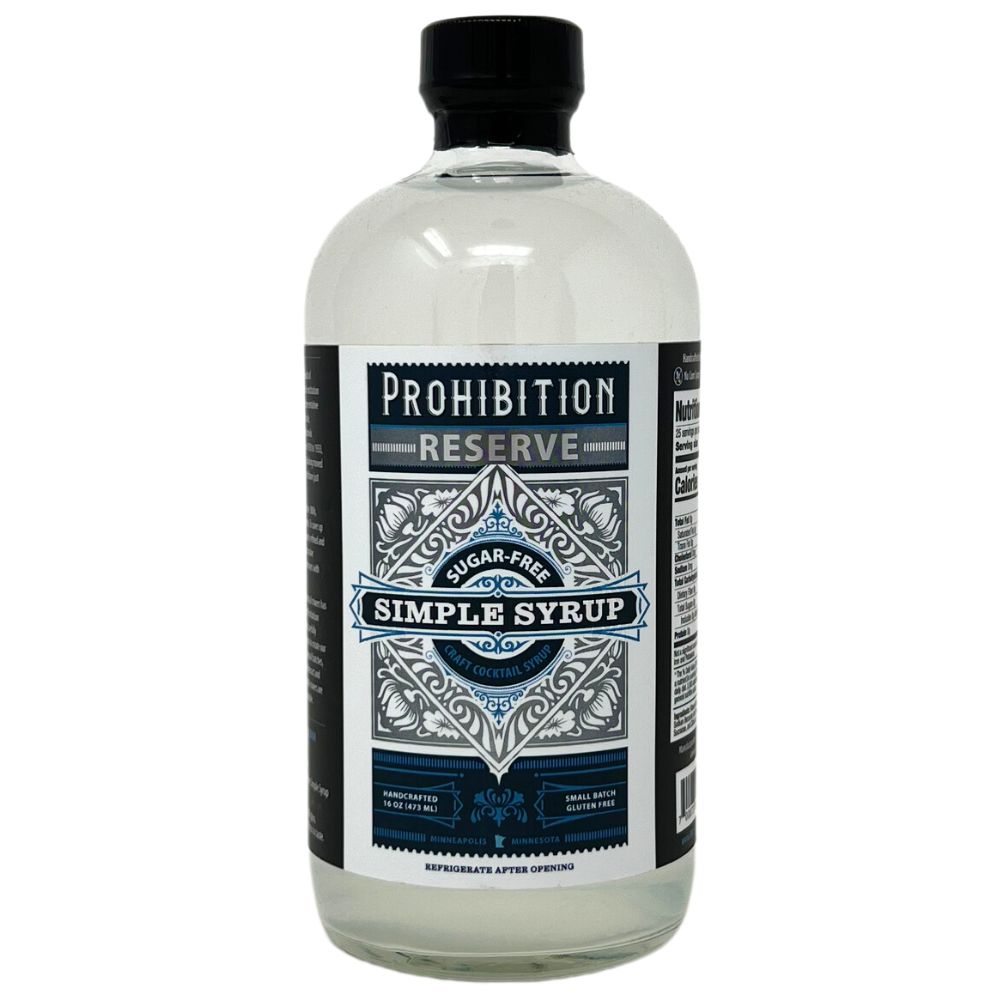 [16oz] Prohibition Sugar Free Simple Syrup