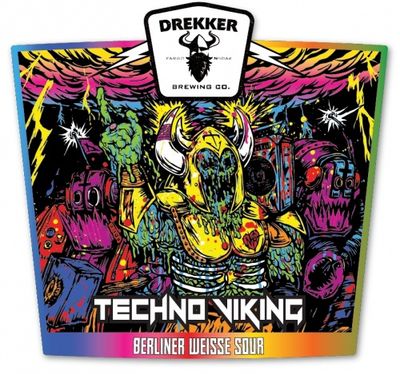 Drekker Techno Viking Berliner Weisse Sour 4pk Can