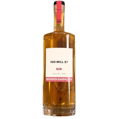[D] 100 Mill St. Bourbon Barrel Gin