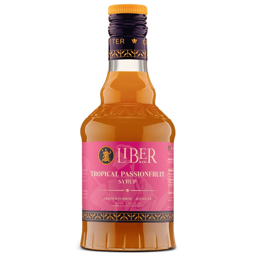 [375ML] Liber &amp; Co Passion Fruit Syrup