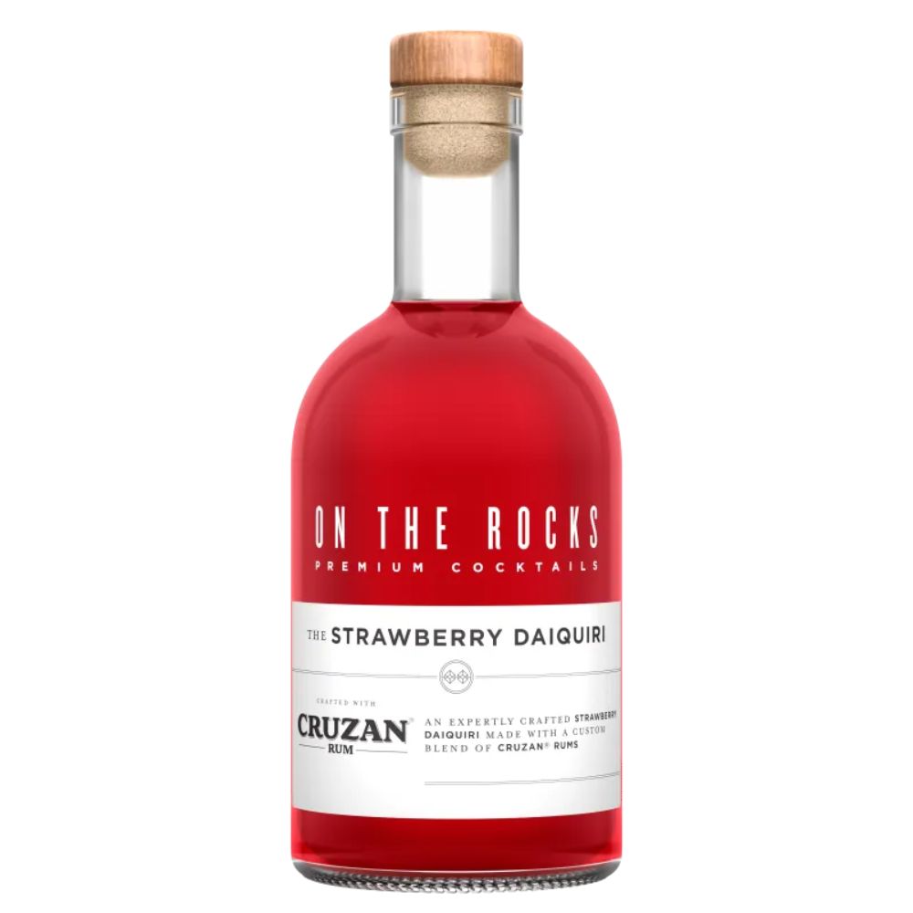 [375ML] On The Rocks Strawberry Daiquiri