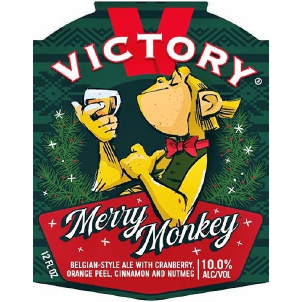 Victory Merry Monkey Belgian-Style Holiday Ale 6pk