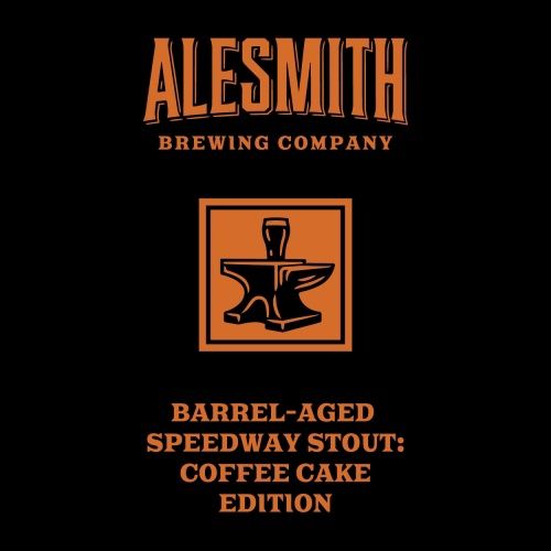 AleSmith BA Coffee Cake Speedway Stout 2024 16oz Can