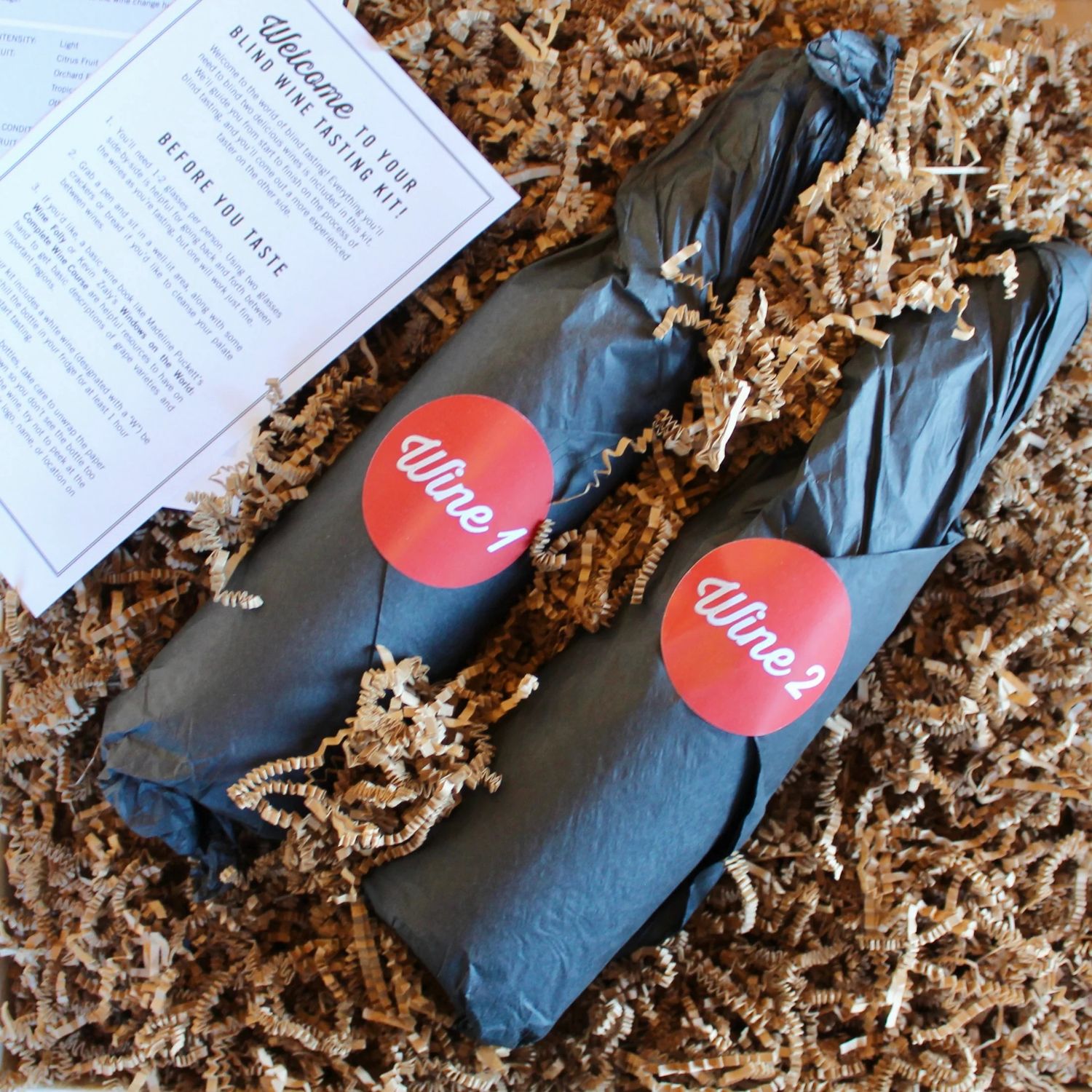 [GIFT BOX] Blind Wine Gift Box Red &amp; Red