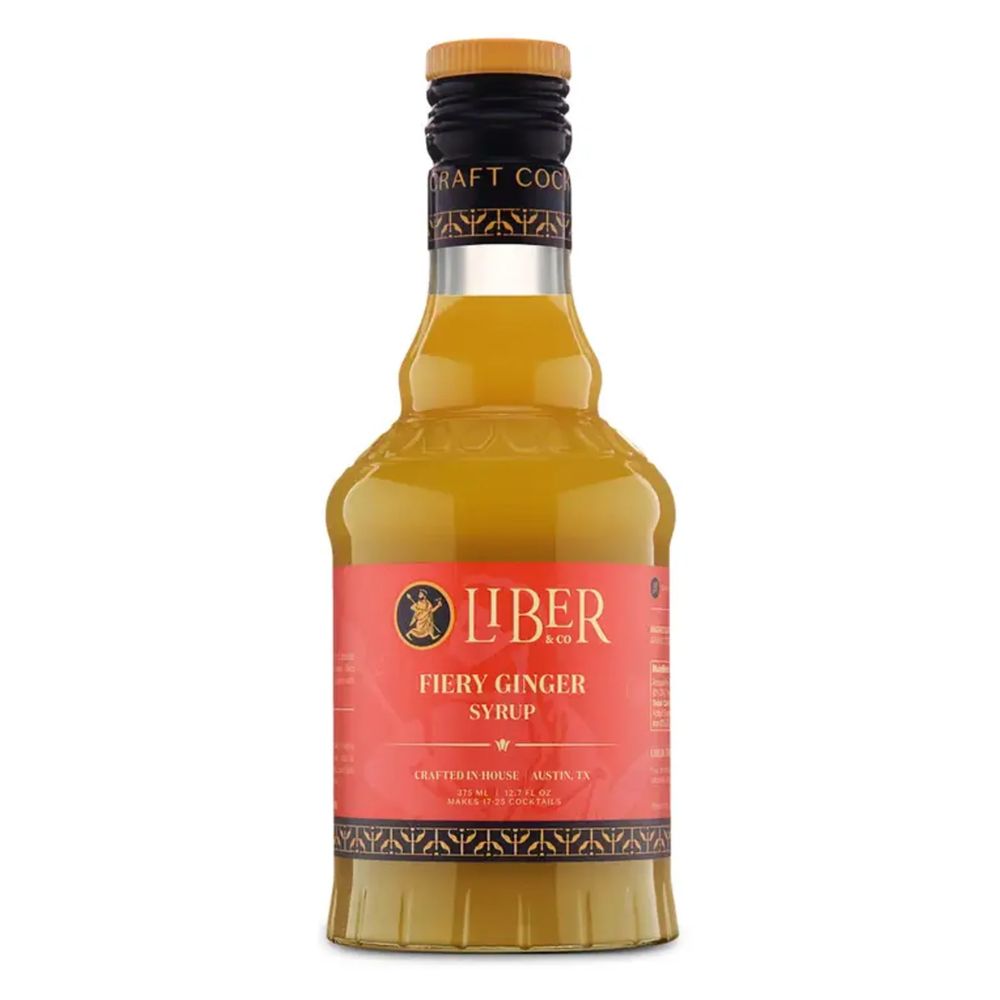 [375ML] Liber &amp; Co Fiery Ginger Gum Syrup