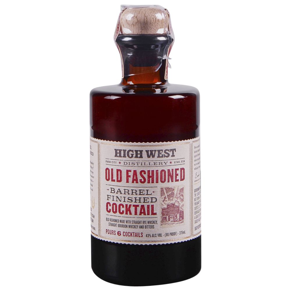 [375ML] High West Barreled Old Fashioned