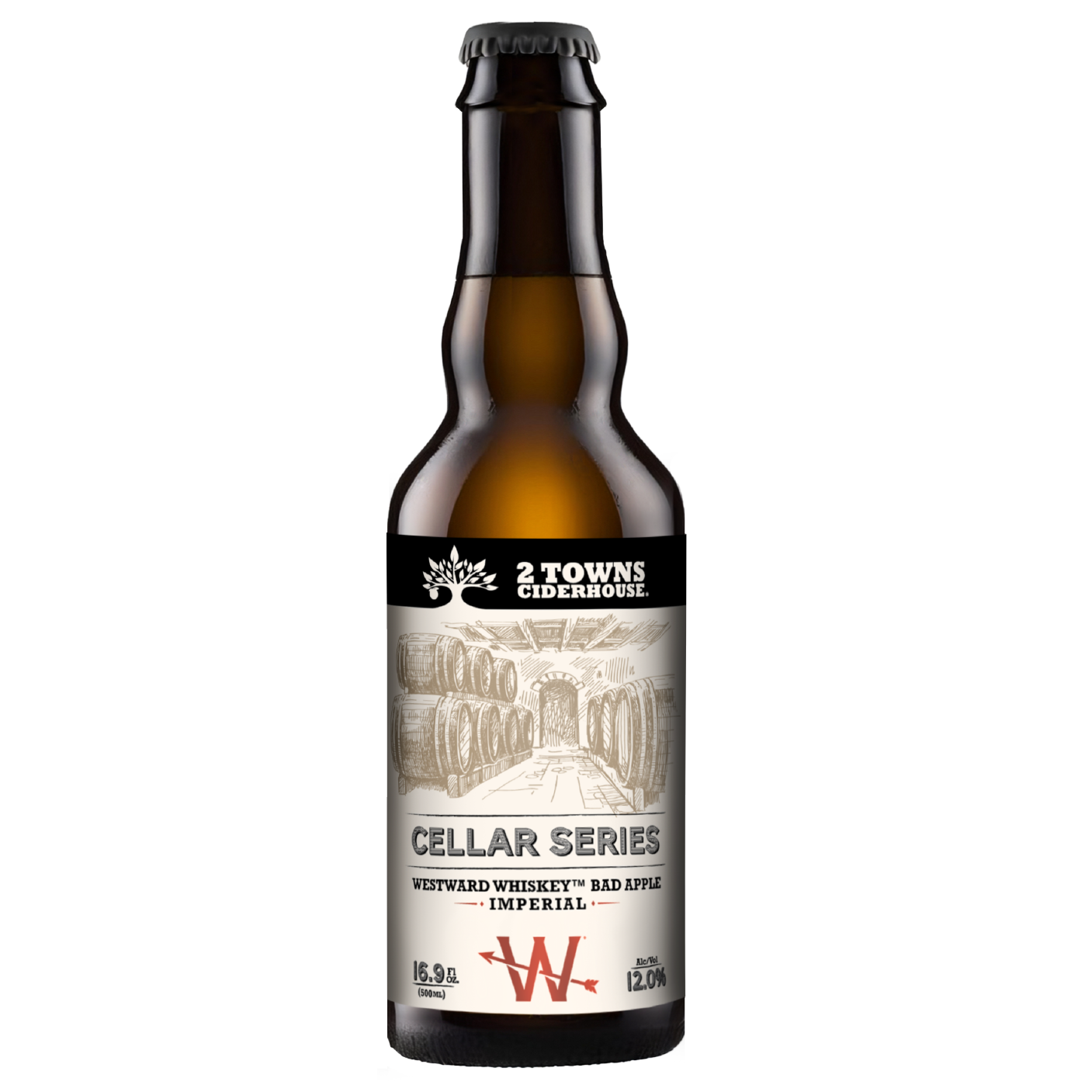 2 Towns Westward Bad Apple Imperial Cider 375ml