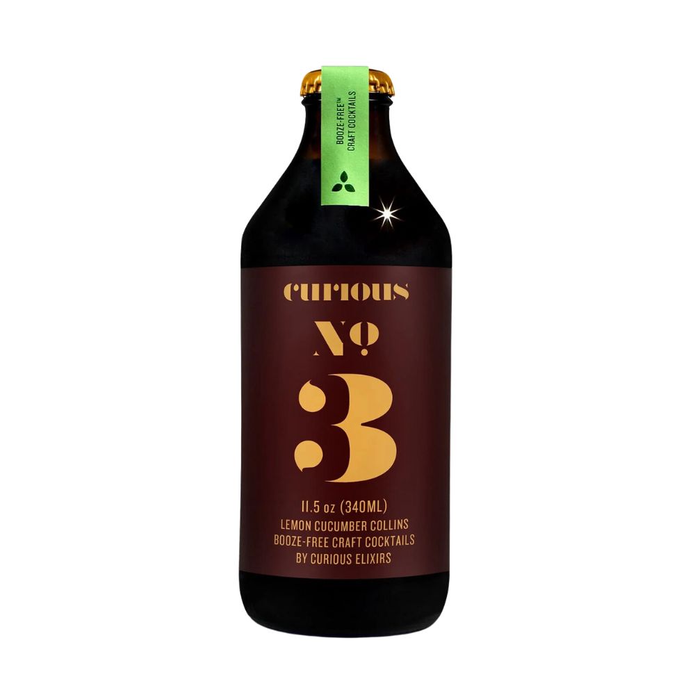 [340ML] Curious Elixirs No. 3 NA Juniper Cucumber Collins