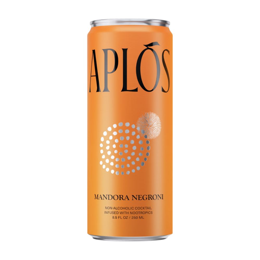 Aplos Mandora Negroni NA Cocktail 4pk Can