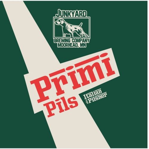 Junkyard Primi Italian Pilsner 4pk Can