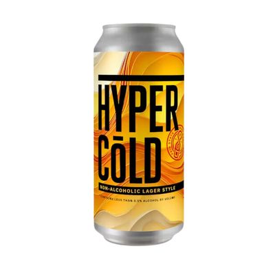 Fair State Hyper Cold Non-Alcoholic Lager 4pk Can