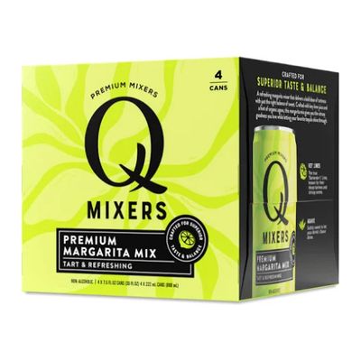 Q Margarita Mix 4pk Cans