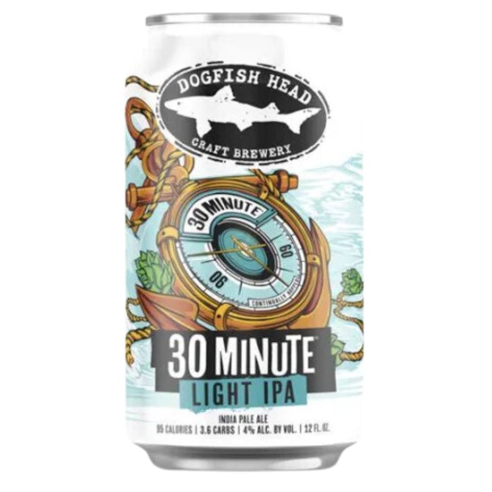 Dogfish Head 30 Minute Light IPA 6pk Can