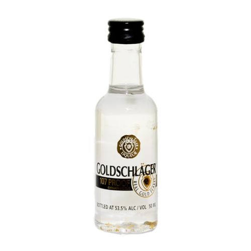 [50ML] Goldschlager 107 Proof Cinnamon Schnapps