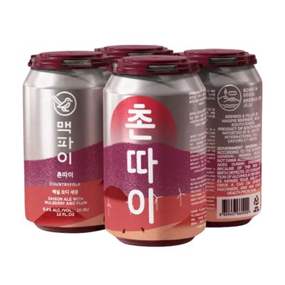 Magpie Countryfolk Mulberry Plum Saison 4pk Can
