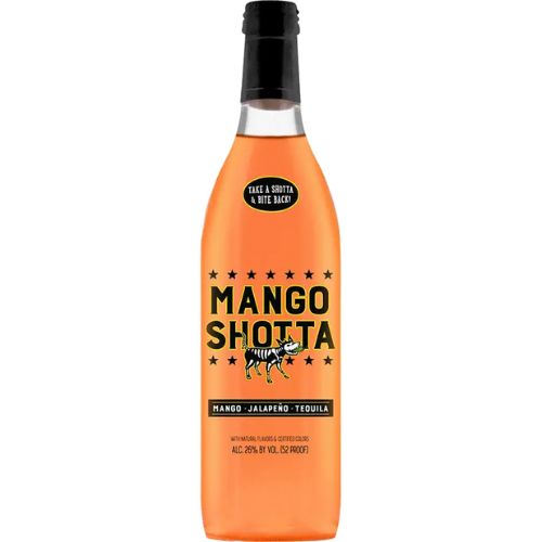 Mango Shotta Spicy Mango &amp; Jalapeño Flavored Tequila