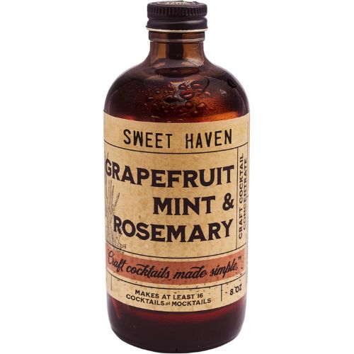 [8oz] Sweet Haven Grapefruit Mint &amp; Rosemary Tonic