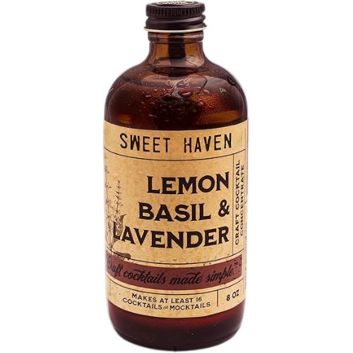 [8oz] Sweet Haven Lemon Basil &amp; Lavender Tonic