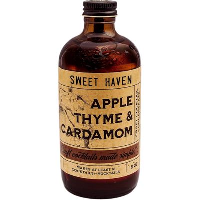 [8oz] Sweet Haven Apple Thyme &amp; Cardamom Tonic