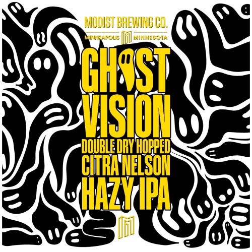 Modist Ghost Vision DDH Hazy IPA 4pk Can