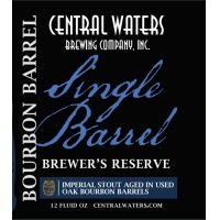 Central Waters Single Barrel Imperial Stout 4pk Can