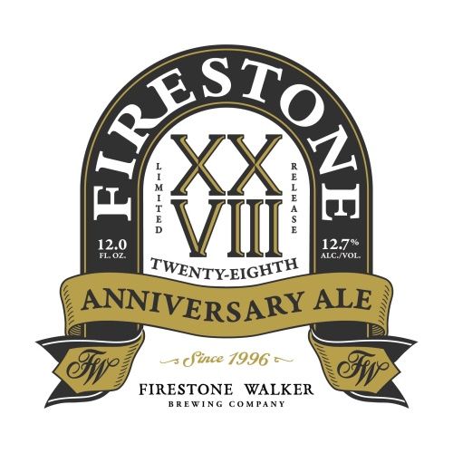 Firestone Walker 2024 28th Anniversary Ale 12oz Bottle
