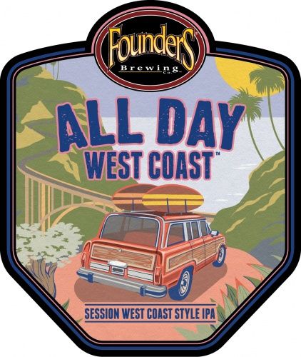 Founders All Day West Coast Style IPA 15pk Can